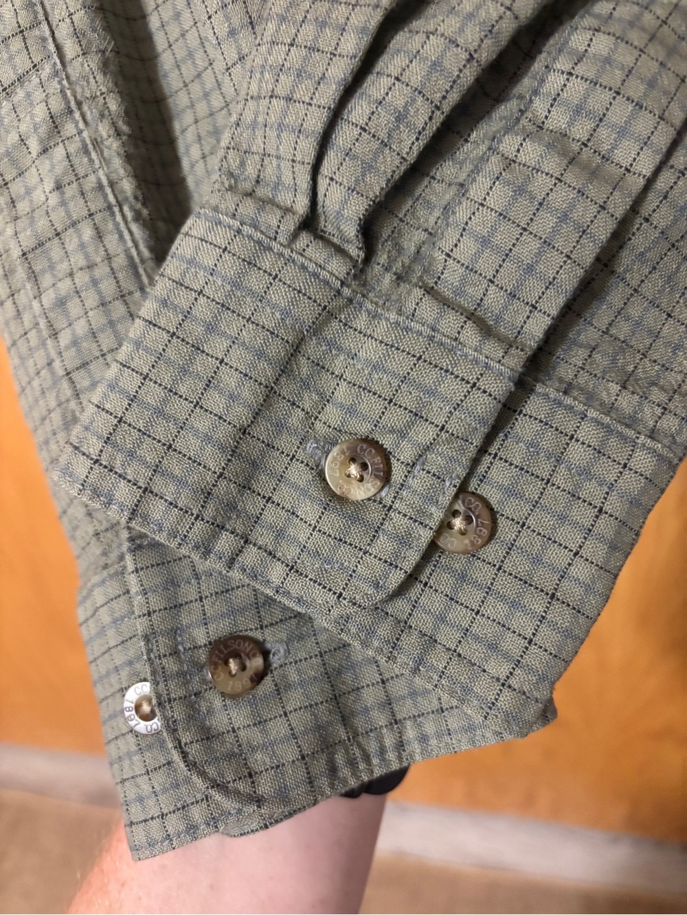 Filson 100% wool button up shirt (Men’s XL) vintage - Picture 5 of 5